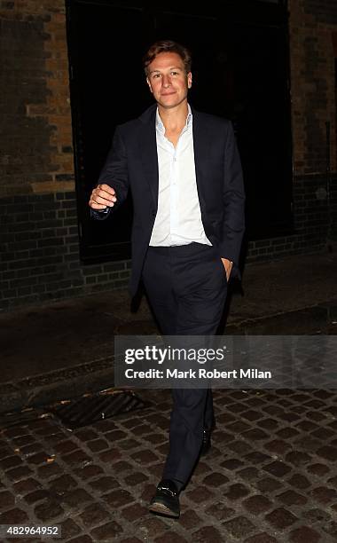 Dave Clark at the Chiltern Firehouse on August 4, 2015 in London, England.