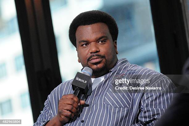 Actor/stand-up comedian Craig Robinson talks about his new NBC show 'Mr. Robinson' during AOL Build Speaker Series Presents Craig Robinson at AOL...