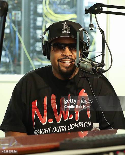 Ice Cube visits SiriusXM Studios on August 4, 2015 in New York City.