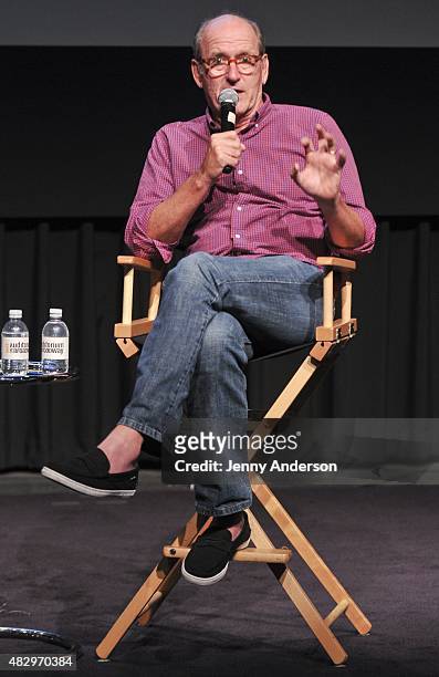 Richard Jenkins discusses his show "Olive Kitteridge" during SAG Foundation's Backstage Emmy Series at NYIT Auditorium on August 4, 2015 in New York...