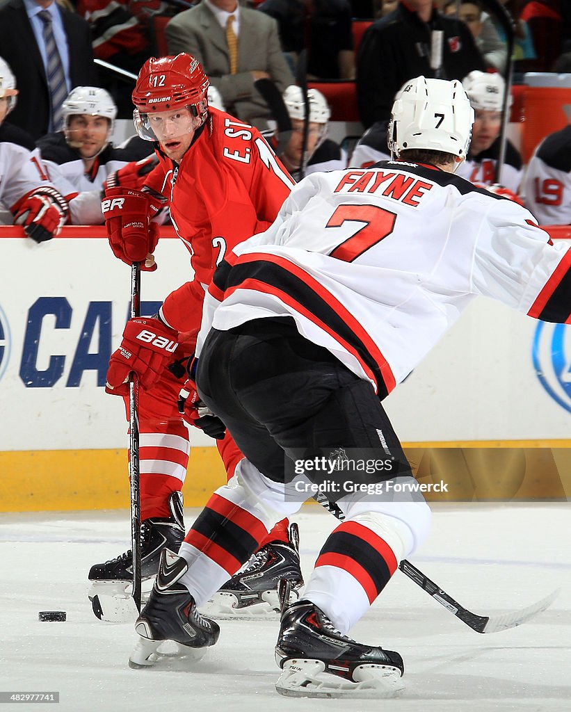 New Jersey Devils v Carolina Hurricanes