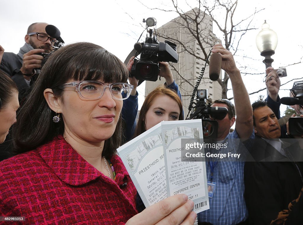 Mormon Church Holds General Conference In Salt Lake City