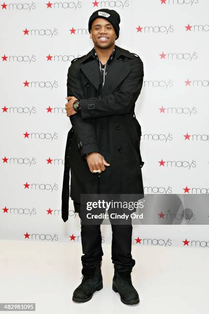 Actor/ singer Tristan 'Mack' Wilds visits Macy's Herald Square on April 5, 2014 in New York City.