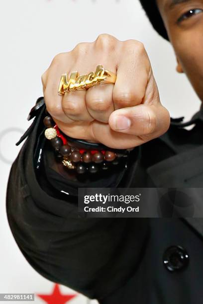 Actor/ singer Tristan 'Mack' Wilds visits Macy's Herald Square on April 5, 2014 in New York City.