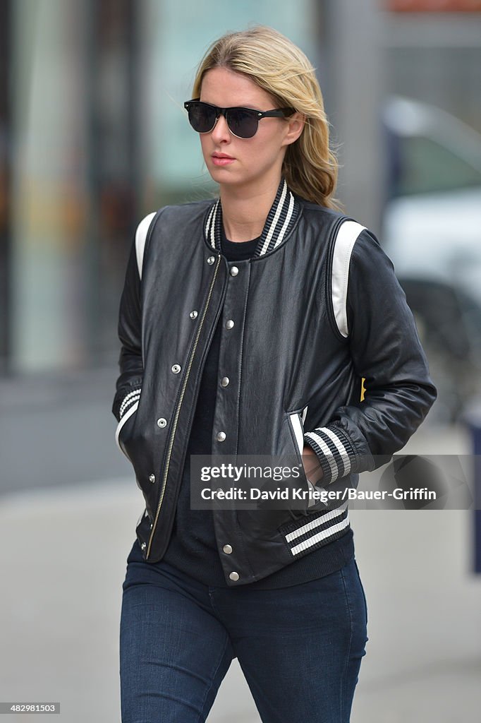 Celebrity Sightings In New York - April 05, 2014