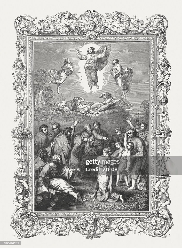 Transfiguration (1519/20) by Raphael, published in 1878