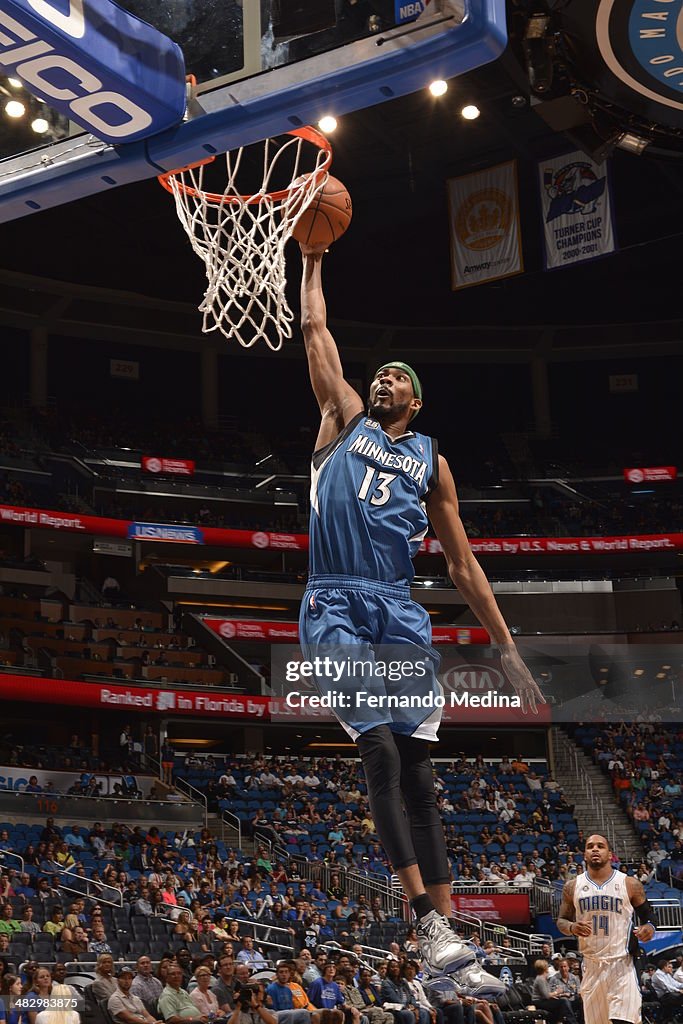 Minnesota Timberwolves v Orlando Magic