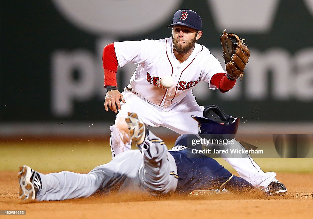 Milwaukee Brewers v Boston Red Sox