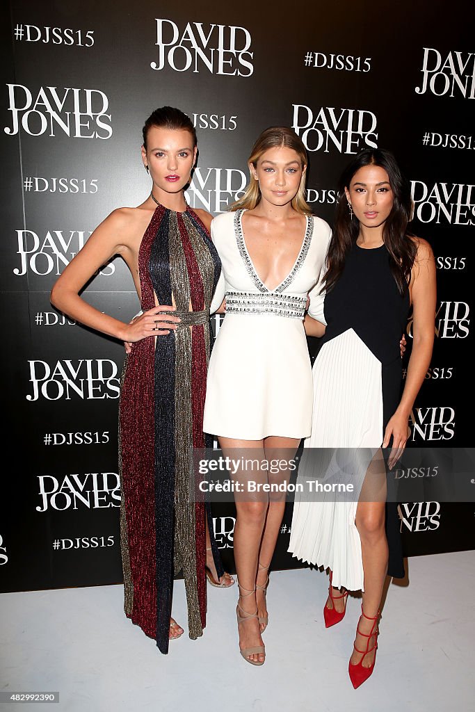 David Jones Spring/Summer 2015 Fashion Launch - Arrivals