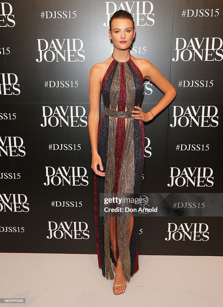 David Jones Spring/Summer 2015 Fashion Launch - Arrivals