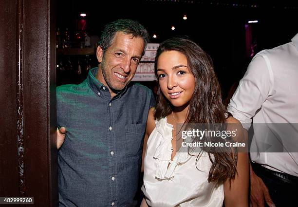 Designer Kenneth Cole and Catie Cole attend HELP USA Summer In The City Party at The DL on August 4, 2015 in New York City.