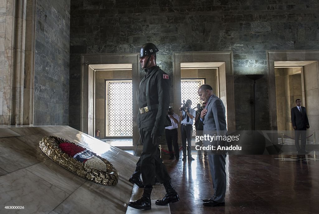 Governor-General of New Zealand Sir Jerry Mateparae visits Ankara