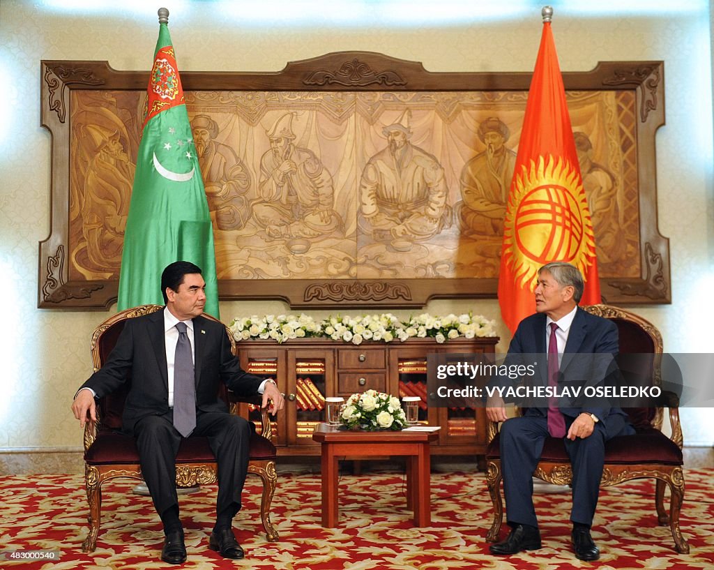 KYRGYZSTAN-TURKMENISTAN-DIPLOMACY