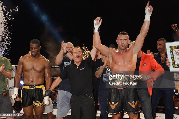 General view of atmosphere during the 'Fight Night 2015' Gala Show at La Citadelle de Saint Tropez on on August 4, 2015 in Saint-Tropez, France.