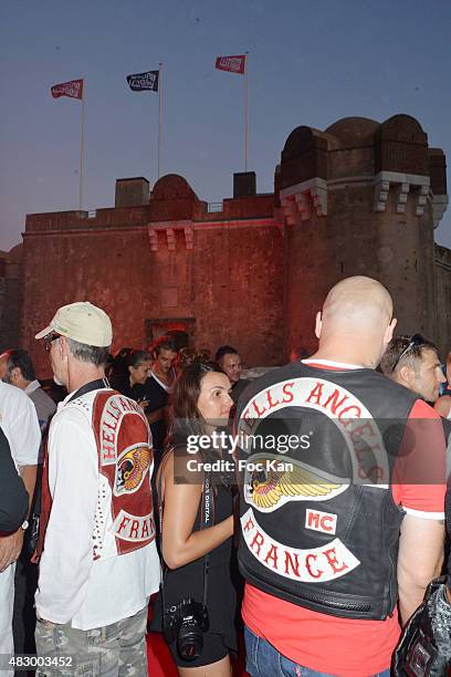 General view of atmosphere during the 'Fight Night 2015' Gala Show at La Citadelle de Saint Tropez on on August 4, 2015 in Saint-Tropez, France.