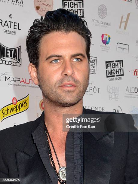 Manu Lanvin attends the 'Fight Night 2015' Gala Show at La Citadelle de Saint Tropez on on August 4, 2015 in Saint-Tropez, France.