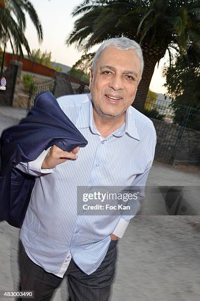 Enrico Macias attends the 'Fight Night 2015' Gala Show at La Citadelle de Saint Tropez on on August 4, 2015 in Saint-Tropez, France.