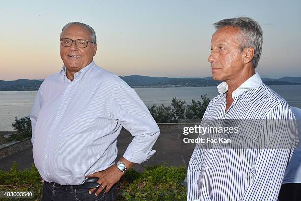 Producer Gerard Louvin attends the 'Fight Night 2015' Gala Show at La Citadelle de Saint Tropez on on August 4, 2015 in Saint-Tropez, France.