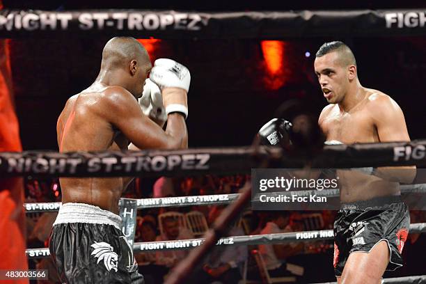 General view of atmosphere during the 'Fight Night 2015' Gala Show at La Citadelle de Saint Tropez on on August 4, 2015 in Saint-Tropez, France.