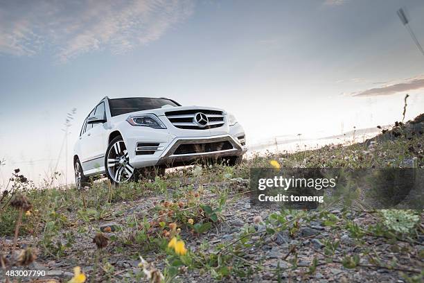 mercedes glk250 - mercedes benz glk stock pictures, royalty-free photos & images