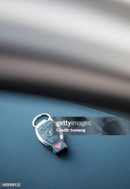 mercedes car key - mercedes benz glk stock pictures, royalty-free photos & images