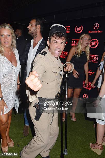 Comedian Patrick Chagnaud attends the 'Fight Night 2015' After Party at the VIP Room Saint Tropez n on August 4, 2015 in Saint-Tropez, France.
