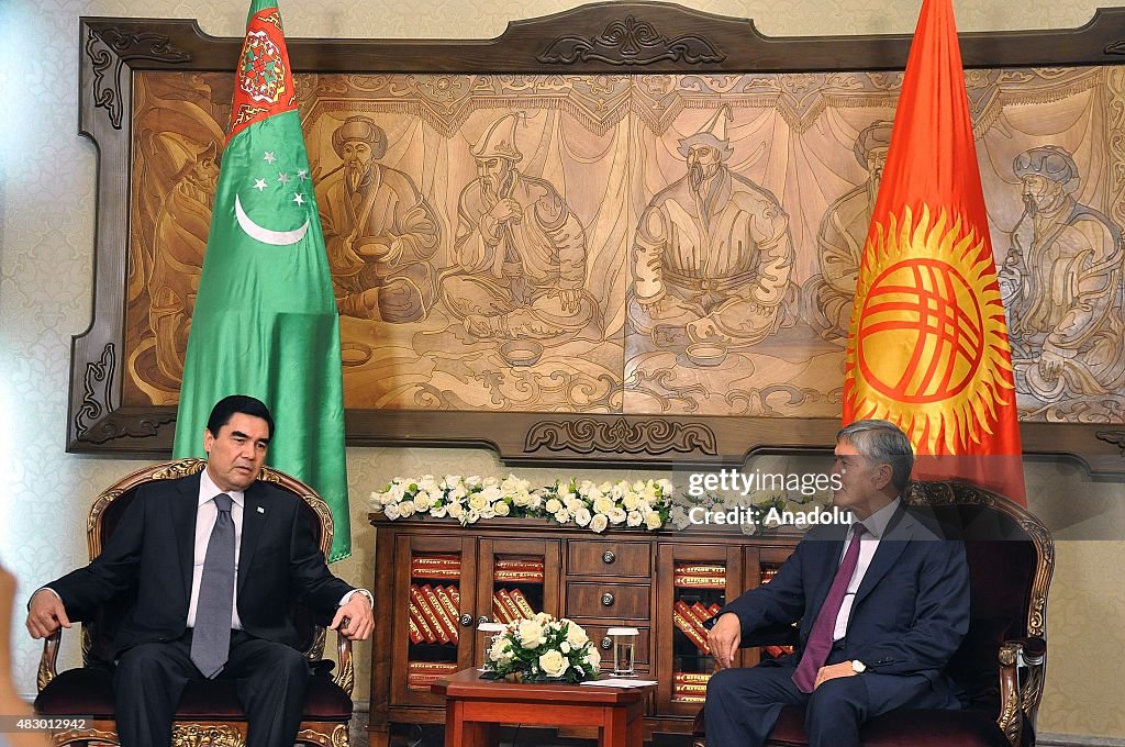Turkmen President Berdimuhamedow visits Kyrgyzstan