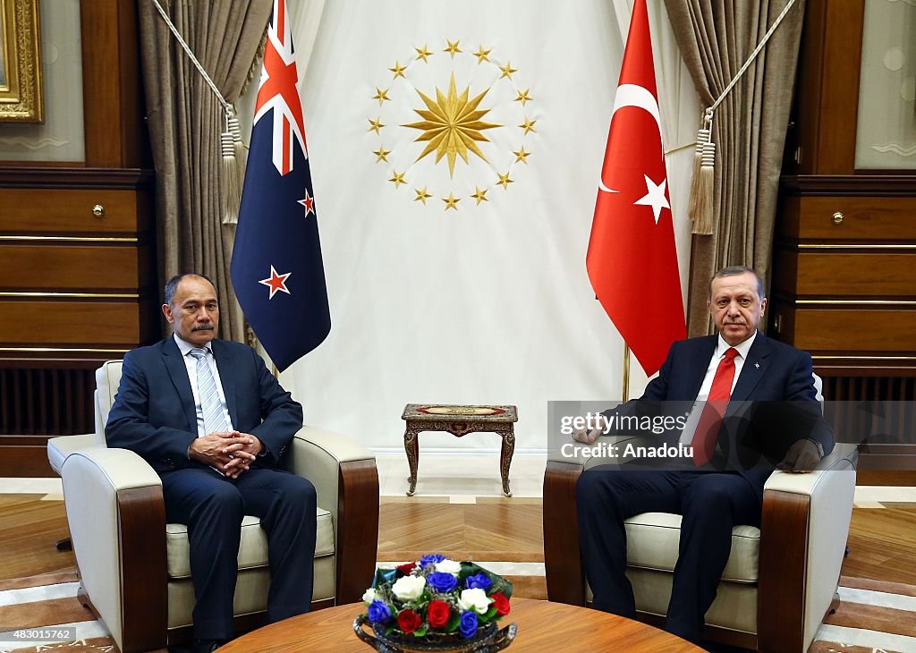 New Zealand's Governor-General Jerry Mateparae visits Ankara