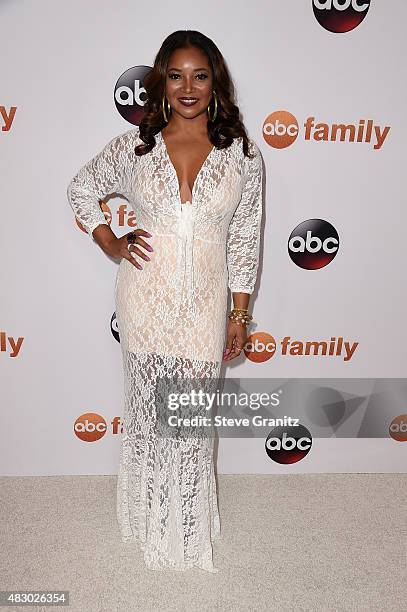 Actress Tamala Jones attends Disney ABC Television Group's 2015 TCA Summer Press Tour at the Beverly Hilton Hotel on August 4, 2015 in Beverly Hills,...