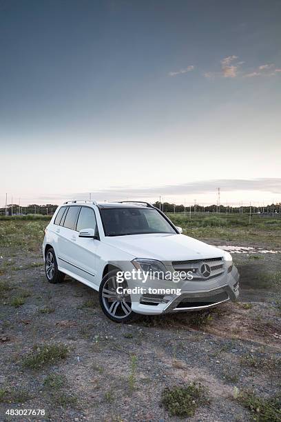 mercedes glk250 - mercedes benz glk stock pictures, royalty-free photos & images