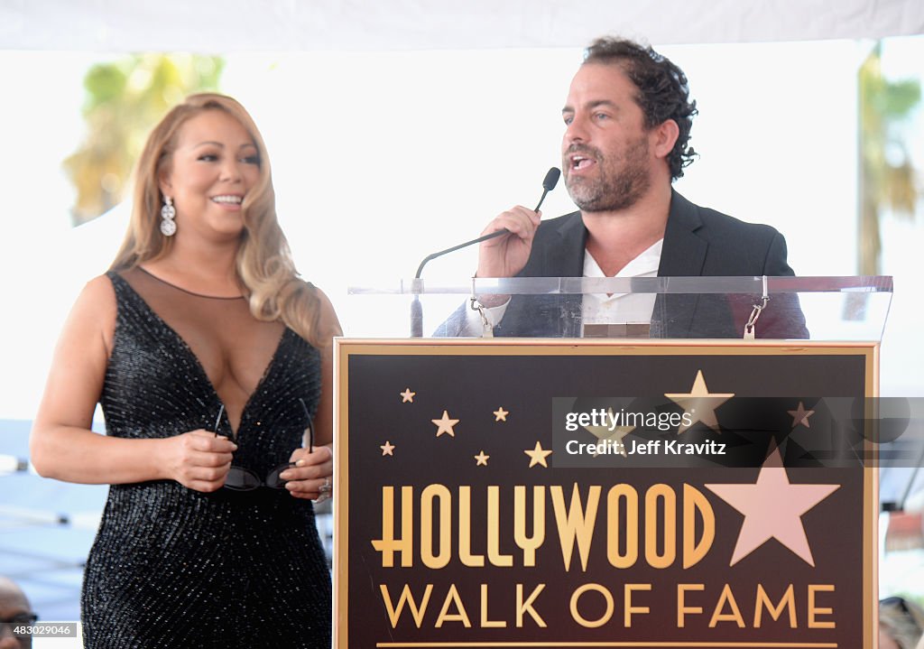 Mariah Carey Honored With Star On The Hollywood Walk Of Fame