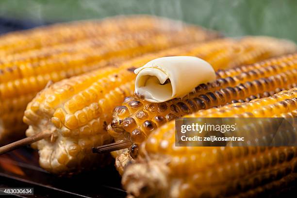 milho grelhado - maize - fotografias e filmes do acervo