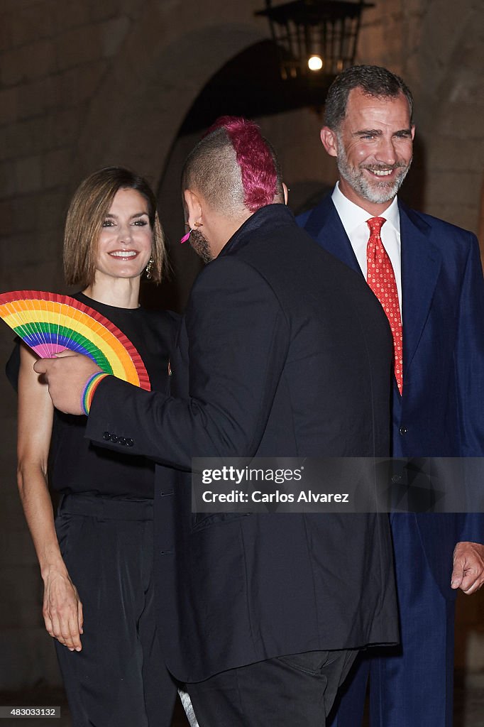 Spanish Royals Host a Dinner for Authorities in Palma de Mallorca