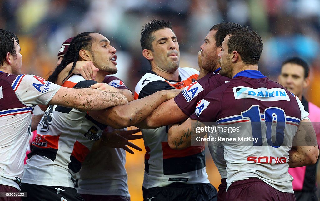 NRL Rd 5 - Tigers v Sea Eagles
