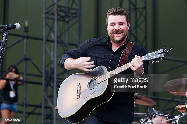 Chris Young performs at the Watershed Music Festival at The Gorge on August 2, 2015 in George, Washington.
