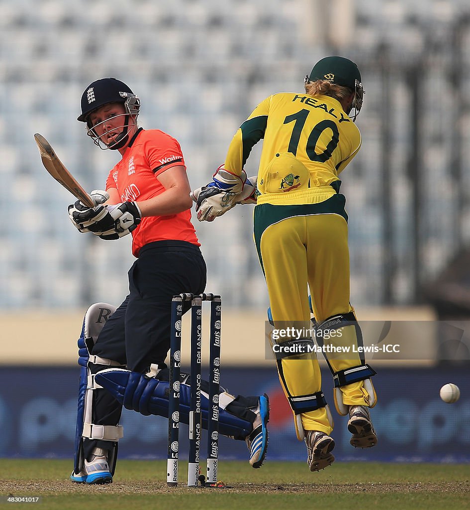 England v Australia: Womens Final - ICC World Twenty20 Bangladesh 2014