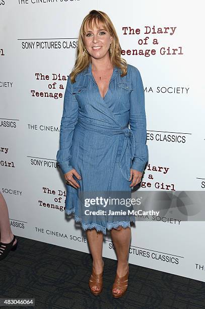 Actress Miranda Bailey attends the screening of Sony Pictures Classics "The Diary Of A Teenage Girl" hosted by The Cinema Society at Landmark...