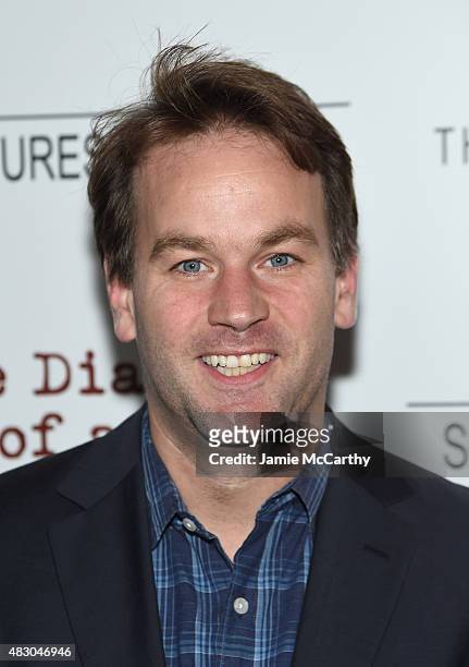 Comedian Mike Birbiglia attends the screening of Sony Pictures Classics "The Diary Of A Teenage Girl" hosted by The Cinema Society at Landmark...