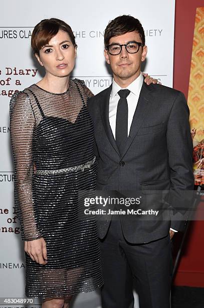 Director Marielle Heller and executive producer Jorma Taccone attend the screening of Sony Pictures Classics "The Diary Of A Teenage Girl" hosted by...