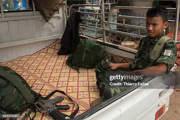Dkba Democratic Karen Buddhist Army Photos and Premium High Res Pictures ...