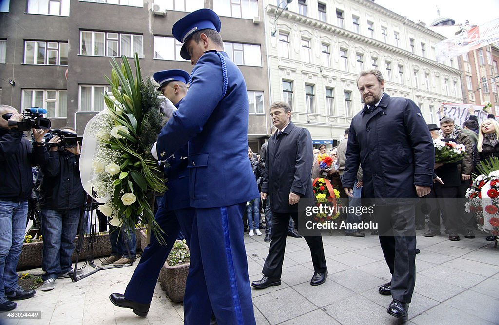 Siege of Sarajevo's 22th anniversary