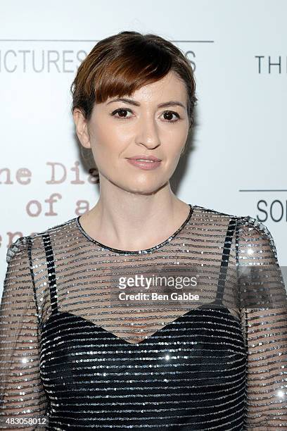 Director Marielle Heller attends Sony Pictures Classics with The Cinema Society host a Screening Of "The Diary Of A Teenage Girl" at Landmark...