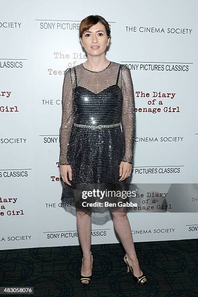 Director Marielle Heller attends Sony Pictures Classics with The Cinema Society host a Screening Of "The Diary Of A Teenage Girl" at Landmark...