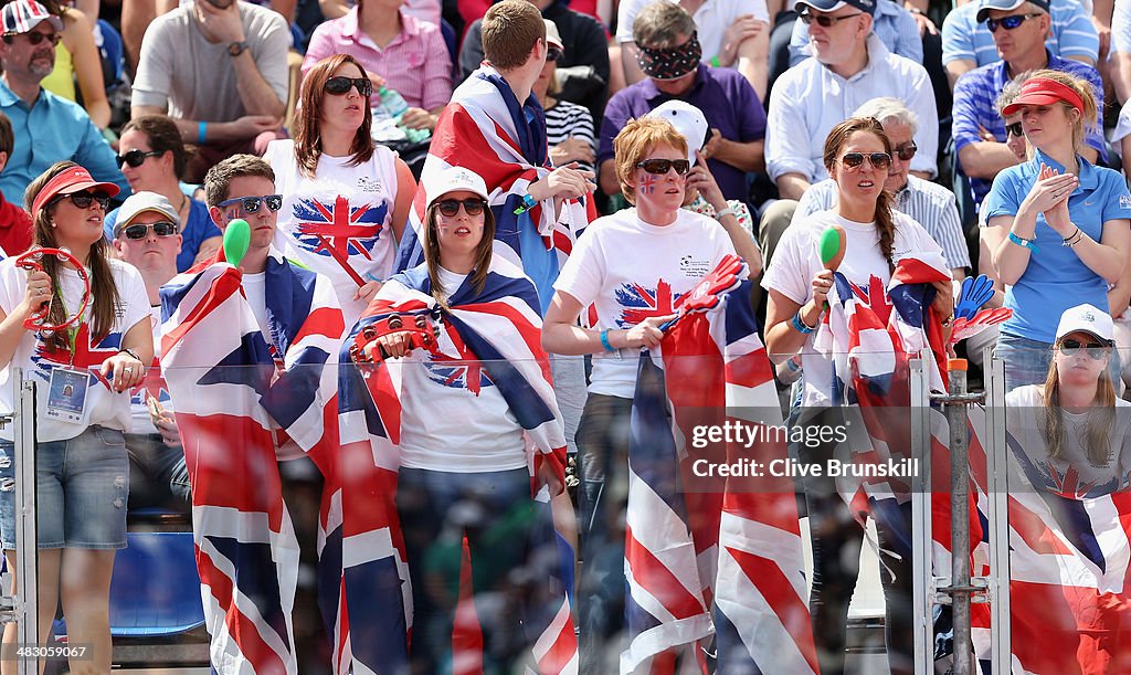 Italy v Great Britain - Davis Cup World Group Quarter-Finals: Day Three