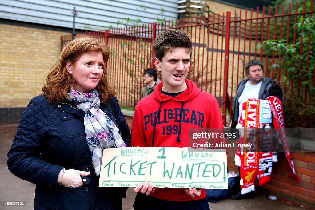 West Ham United v Liverpool - Premier League