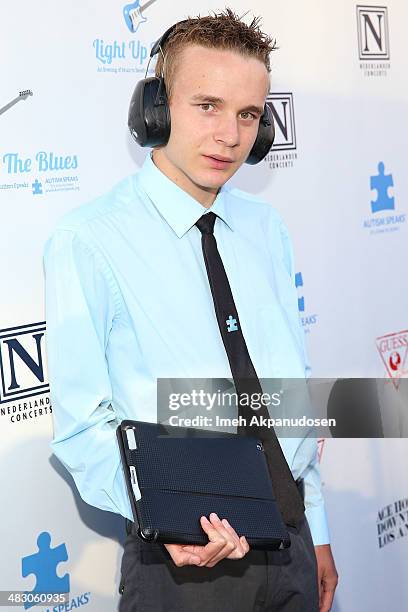 Neal Katz attends the 2nd Light Up The Blues Concert - An Evening Of Music To Benefit Autism Speaks at The Theatre At Ace Hotel on April 5, 2014 in...