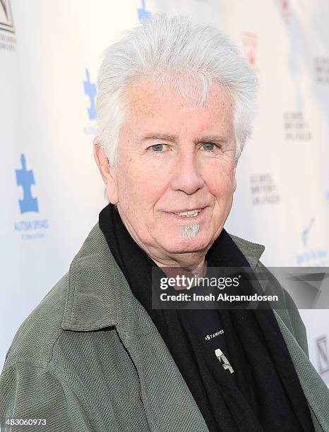 Singer/songwriter Graham Nash attends the 2nd Light Up The Blues Concert - An Evening Of Music To Benefit Autism Speaks at The Theatre At Ace Hotel...