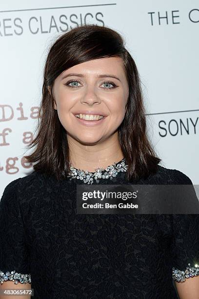 Actress Bel Powley attends Sony Pictures Classics with The Cinema Society host a Screening Of "The Diary Of A Teenage Girl" at Landmark Sunshine...