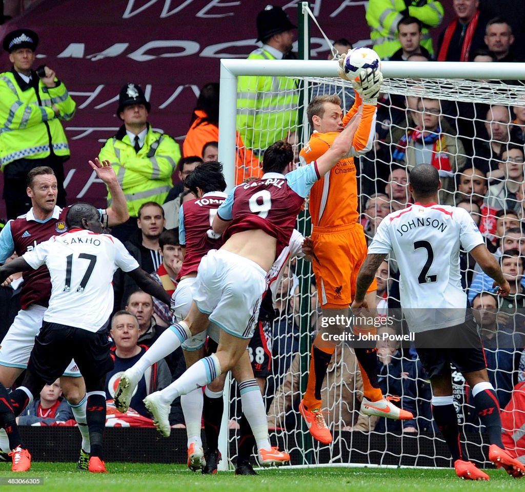 West Ham United v Liverpool - Premier League