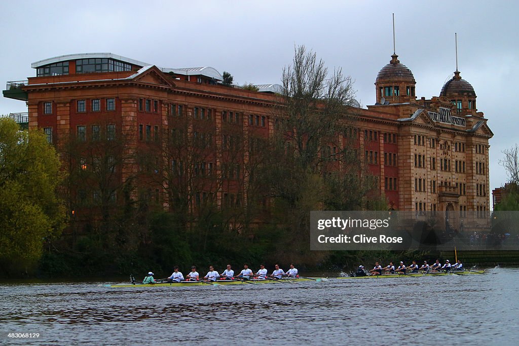 BNY Mellon Oxford v Cambridge University Boat Race 2014